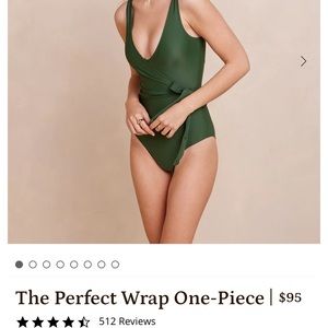 NWT and liner The Perfect Wrap One-Piece olive size 20